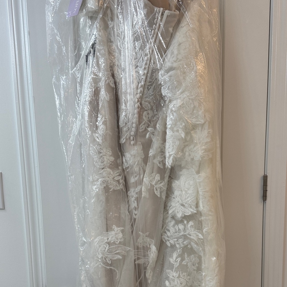 NWT Size 16 Sophia Tolli Wedding Dress Y3160 - Picture 9 of 16
